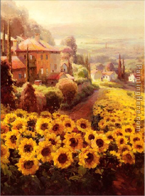 Fields of Gold painting - Roberto Lombardi Fields of Gold art painting